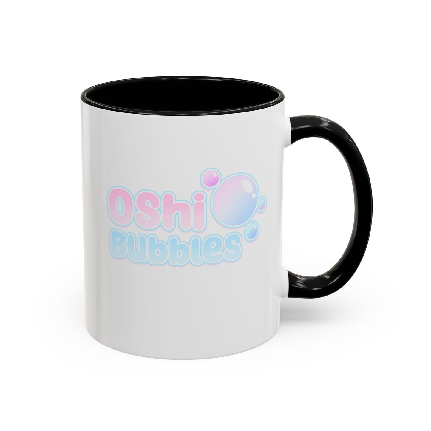 Glossy Oshi Bubbles Coffee Mug