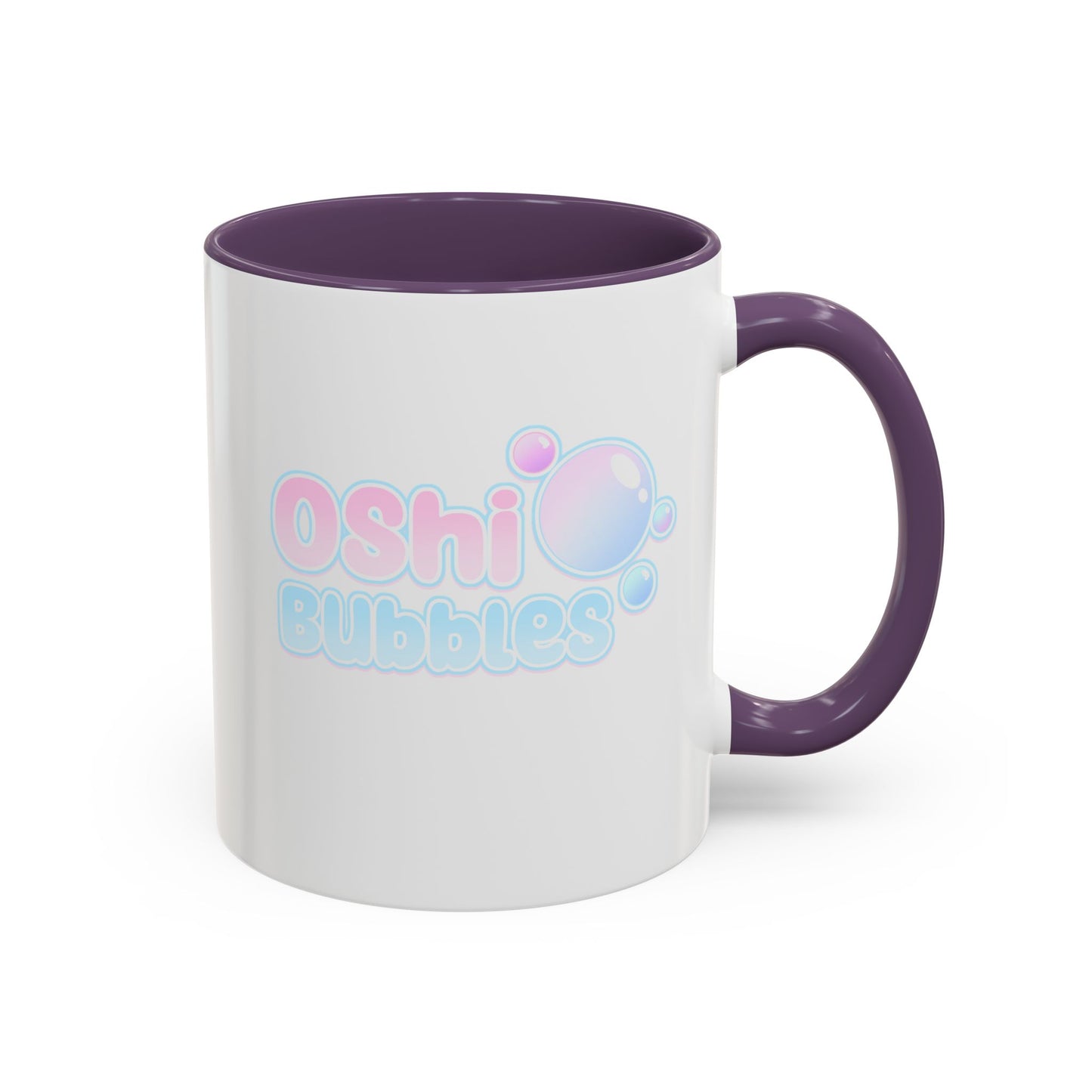 Glossy Oshi Bubbles Coffee Mug