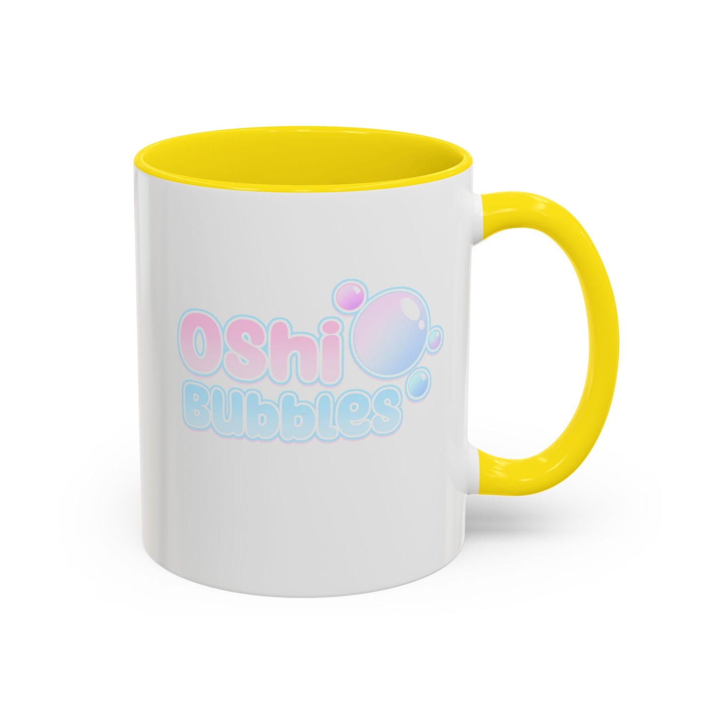 Glossy Oshi Bubbles Coffee Mug