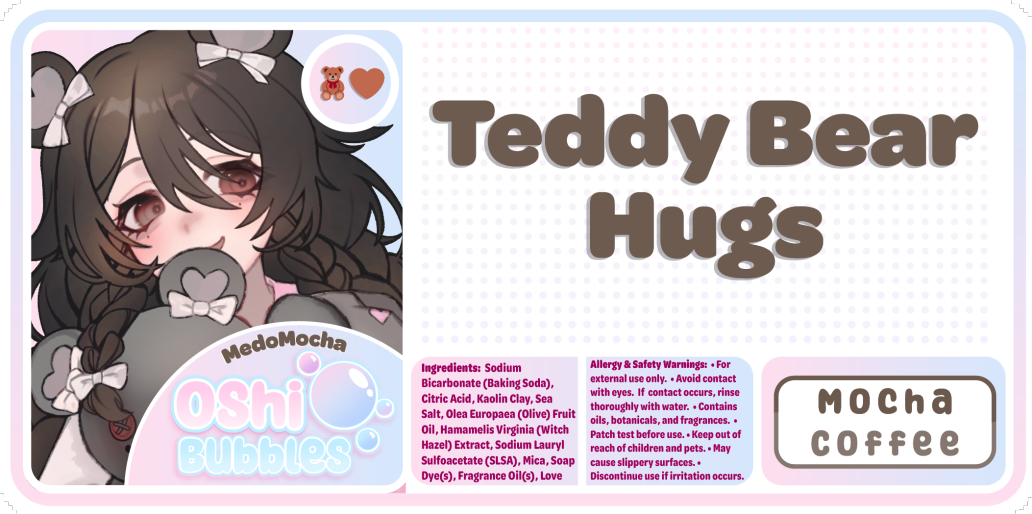 Medo Mocha's Teddy Bear Hugs