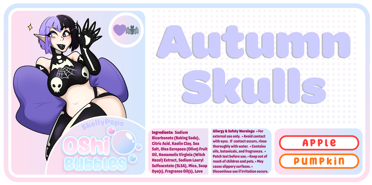SkellyPop's Autumn Skulls